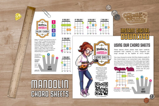 Printable Chord Sheets for Mandolin